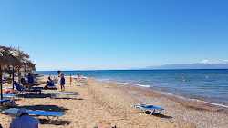 Paralia Kalamakiou'in fotoğrafı çok temiz temizlik seviyesi ile