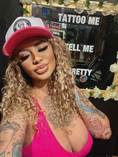 Explore falcon tattoo ideas, creative tattoo ideas in Anaheim, available at Monsters Den Tattoo Shop & Piercing (YES WE TAKE WALK-INS)