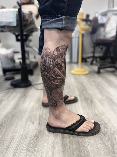 Explore coral tattoo ideas, creative tattoo ideas in Norcross, available at Brotherhood Tattoo