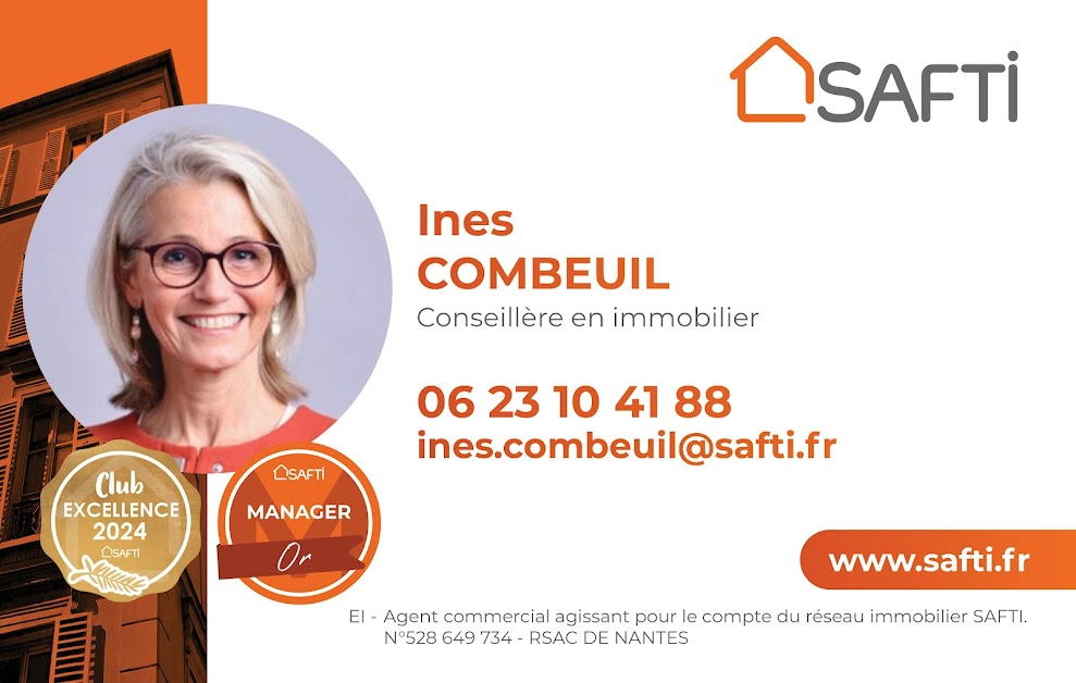 Ines COMBEUIL - Conseillère en Immobilier - SAFTI Nantes à Nantes (Loire-Atlantique 44)