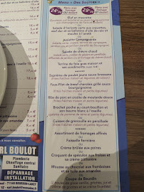 Restaurant français Restaurant des Sources à Bourbon-Lancy (la carte)