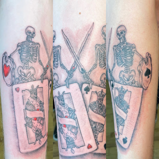Explore tattoo ideas sons name, creative tattoo ideas in Scranton, available at Black Sheep Tattoo & Piercing Studio