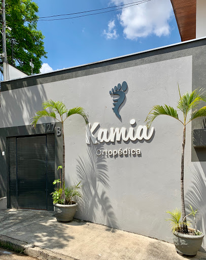Logo da empresa - Kamia Podologia
