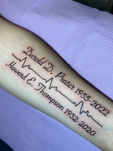 Explore lilac tattoo ideas, creative tattoo ideas in Toledo, available at Meraki Tattoo