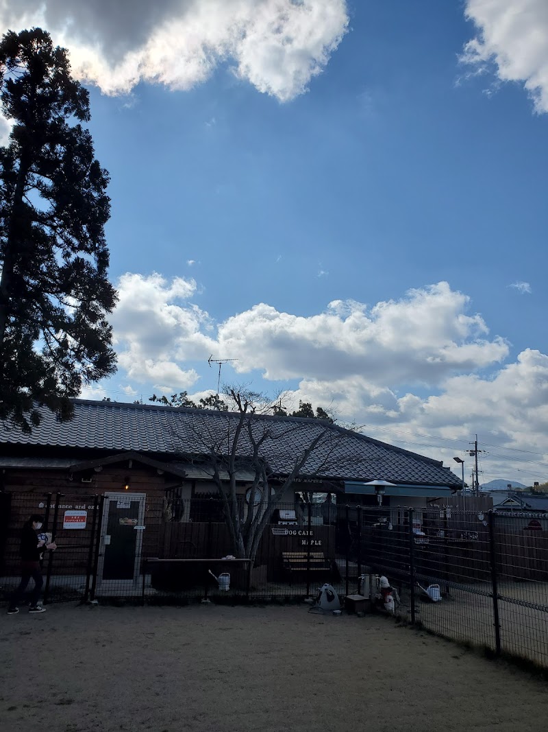 ドッグカフェ メイプル Dogcafe Maple 奈良県河合町川合 犬専用公園 グルコミ