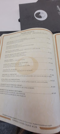 Ristorante La Barchetta à Milan menu