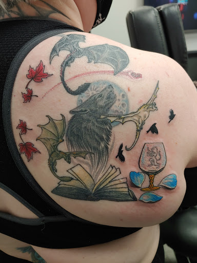 Explore tattoo ideas with names & designs, creative tattoo ideas in Spokane, available at Anchored Art Tattoo