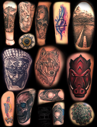 Explore mens behind the ear tattoo ideas, creative tattoo ideas in Pearcy, available at Studio 621 Tattoo