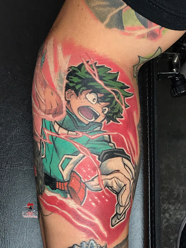 Explore courage tattoo ideas, creative tattoo ideas in Atlanta, available at Golden Anchor Tattoo