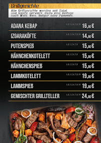 Arda Restaurant à Hamburg menu