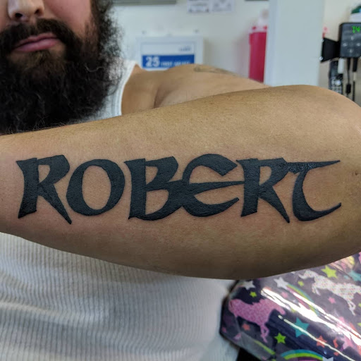 Explore mens tattoo sleeve idea, creative tattoo ideas in Redding, available at Caddy Daddys