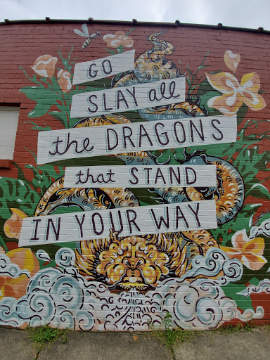 Dragons Mural