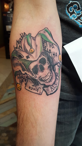 Explore arm piece tattoo ideas, creative tattoo ideas in Fairfield, available at Part of Me Tattoo