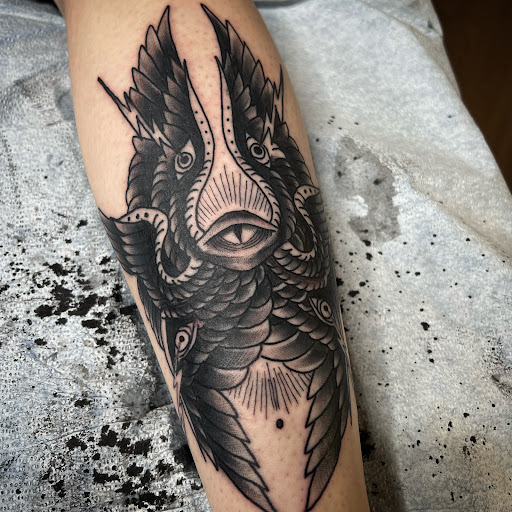 Explore diamond in the rough tattoo ideas, creative tattoo ideas in Buffalo, available at True Gloom Tattoo Studio