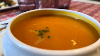 Soupe de potiron du Restaurant de spécialités alsaciennes Le Fer Rouge à Colmar - n°2