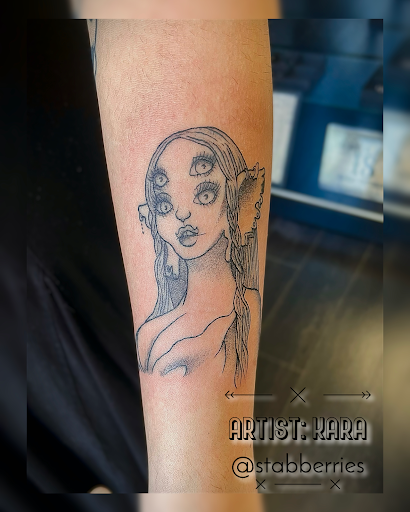 Explore small halloween tattoo ideas, creative tattoo ideas in Roseville, available at Sacred Arrow Studio