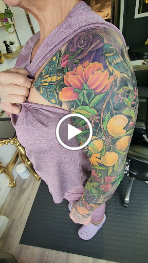 Explore silver line tattoo ideas, creative tattoo ideas in Vallejo, available at Allied Ink Tattoos and Piercings