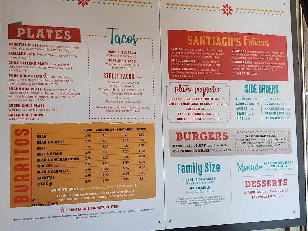 Santiago's Mexican Restaurant 80302