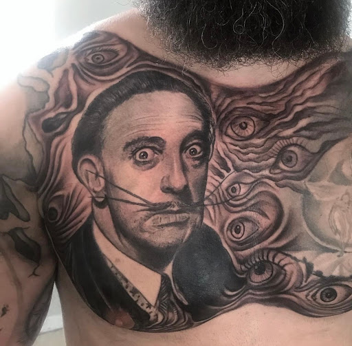 Explore tattoo cover up ideas for men, creative tattoo ideas in Mesa, available at Club Tattoo