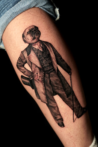 Find mens skull tattoo ideas for your next unique tattoo in New York at Red Baron Ink Tattoo and Piercing