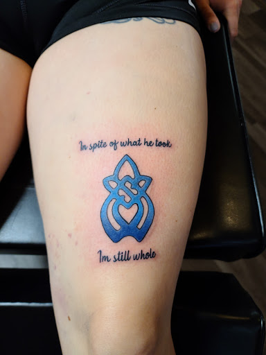 Explore outcast tattoo ideas, creative tattoo ideas in Clarkston, available at Rogue Tattoo