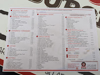Menu du Bojo Fish/Burger à Torre San Giovanni