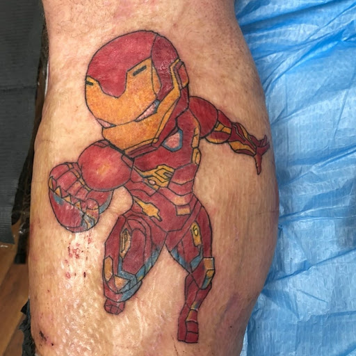 Explore justice tattoo ideas, creative tattoo ideas in Coram, available at Asylum Tattoo