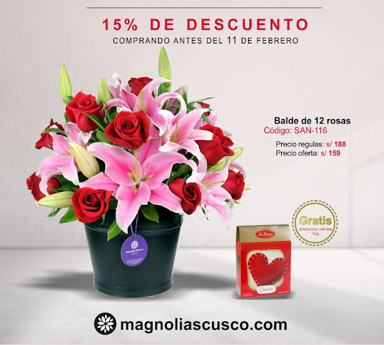 Opiniones de Floreria Magnolias Cusco en Cusco - Floristería