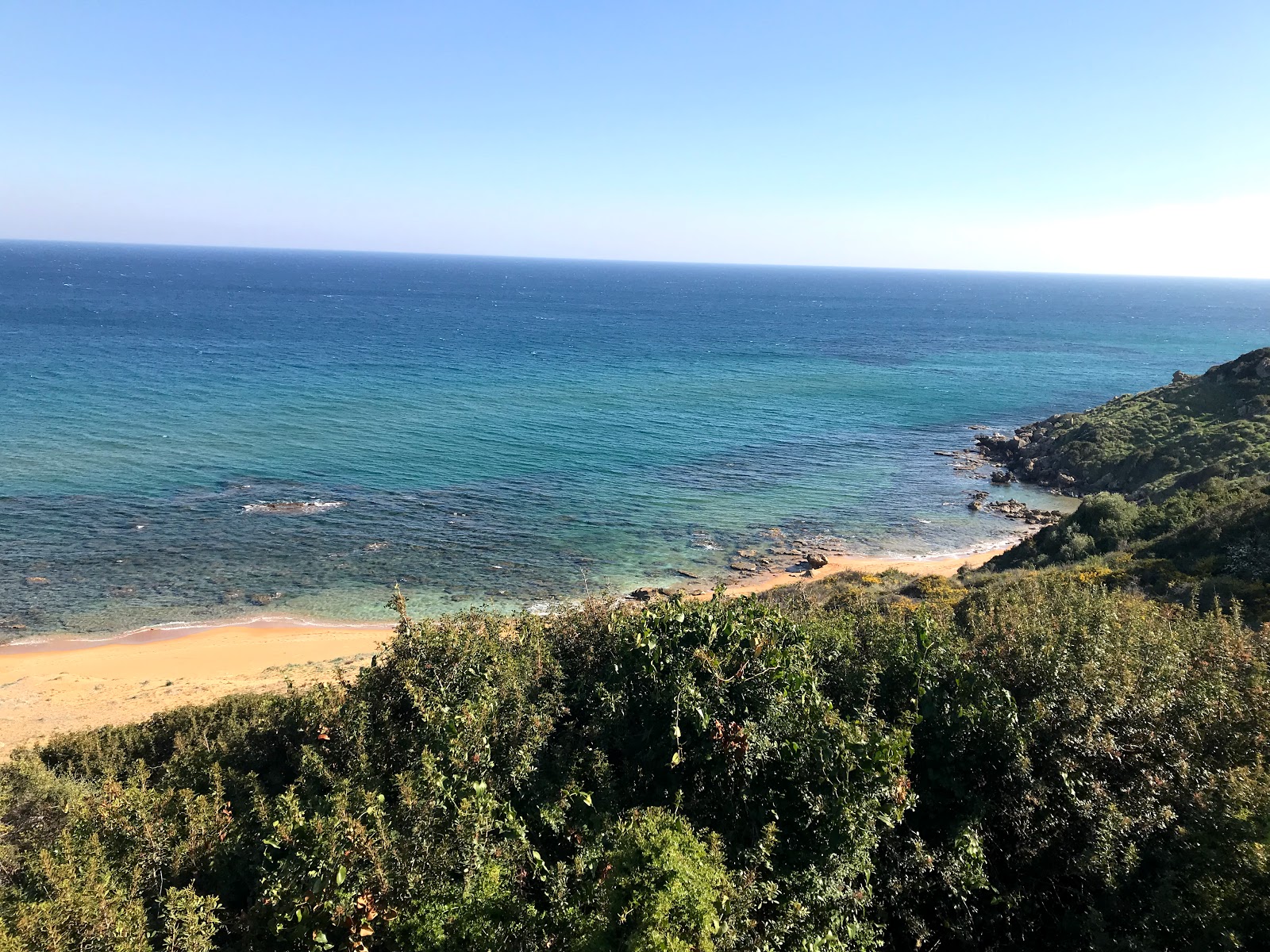 Foto di Curmo beach ubicato in zona naturale