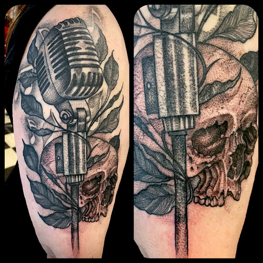Explore colter wall tattoo ideas, creative tattoo ideas in Black River Falls, available at Black River Tattoo