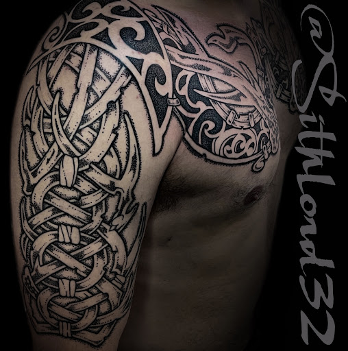 Explore dark humor tattoo ideas, creative tattoo ideas in Saint Cloud, available at Cream City Tattoo