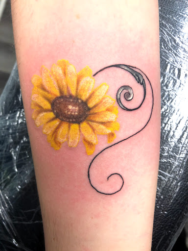 Explore death metal tattoo ideas, creative tattoo ideas in Greenfield, available at Tattoos In Time Studio