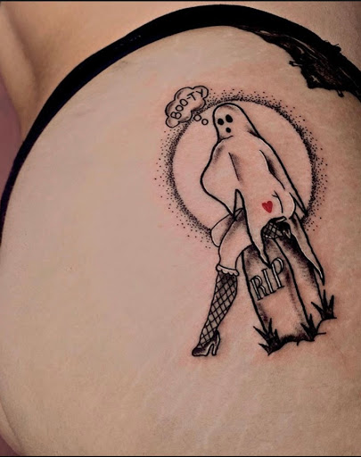 Explore thistle tattoo ideas, creative tattoo ideas in Keyport, available at Taboo Tattoos