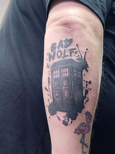 Explore tank tattoo ideas, creative tattoo ideas in Highland, available at Fat Brothers Productions