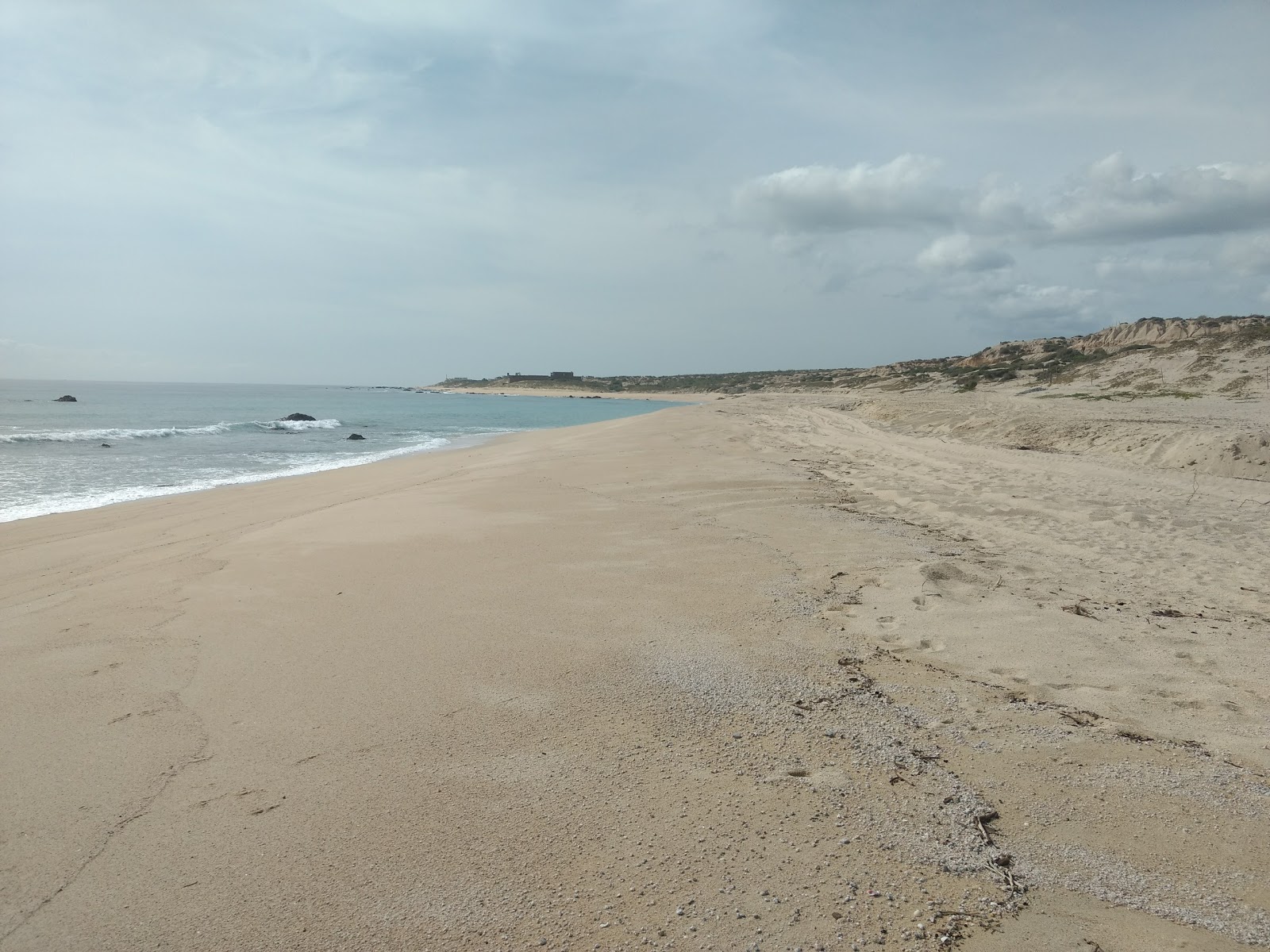 Foto von Playa Santa Agueda mit sehr sauber Sauberkeitsgrad