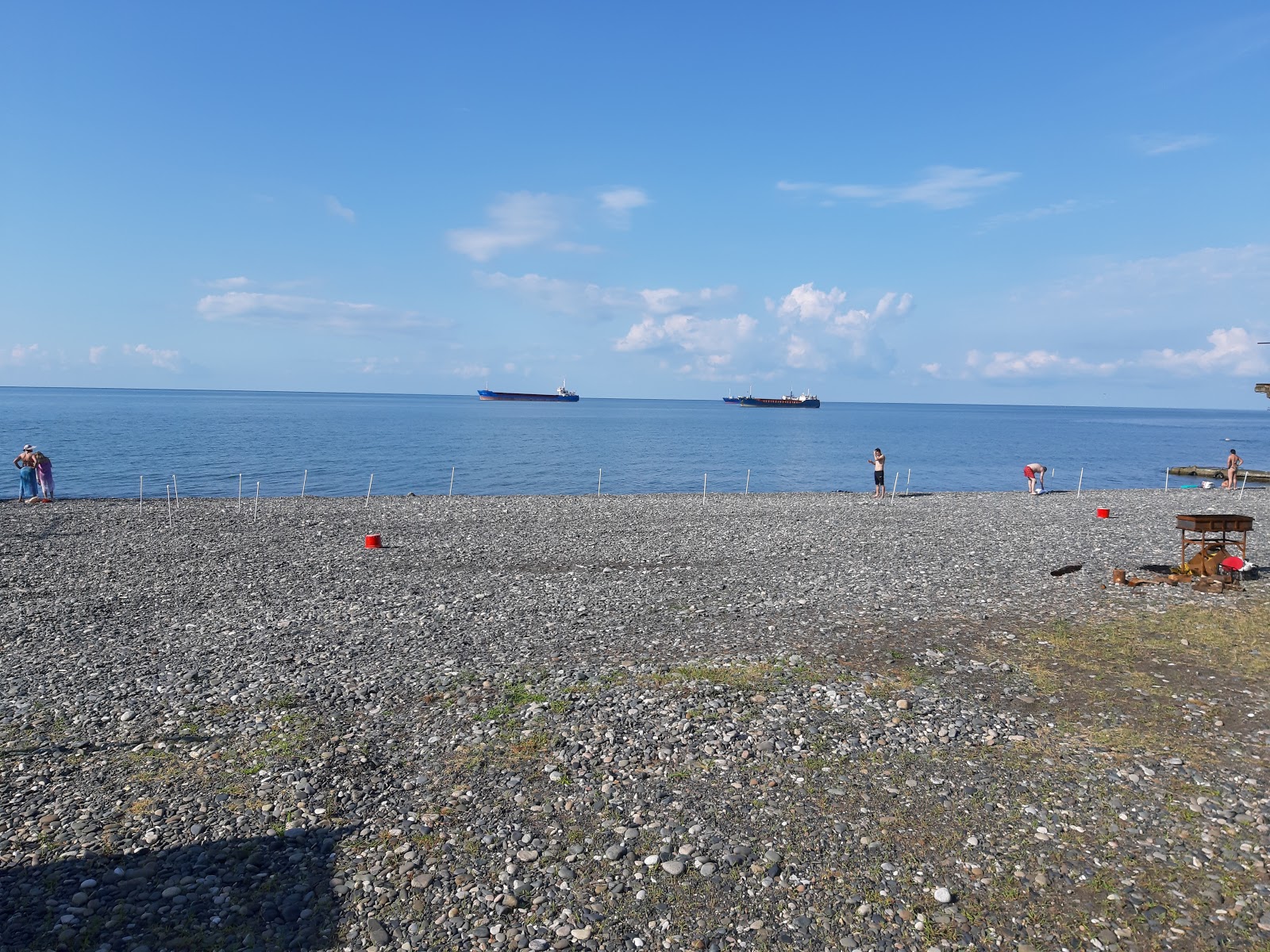 Foto von Naberezhnaya Sokhumi mit lange bucht