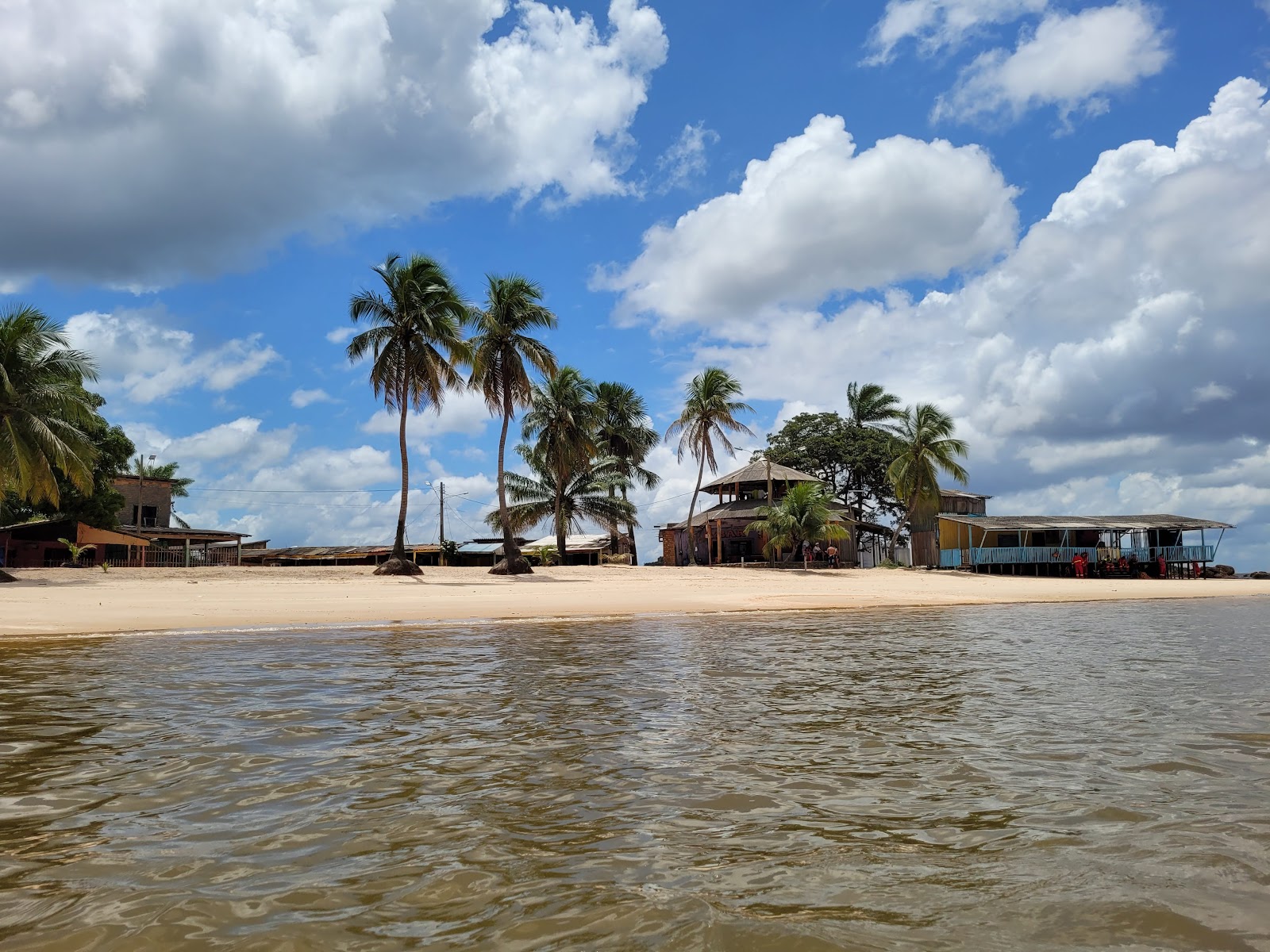 Fotografie cu Murucupi Beach cu nivelul de curățenie in medie