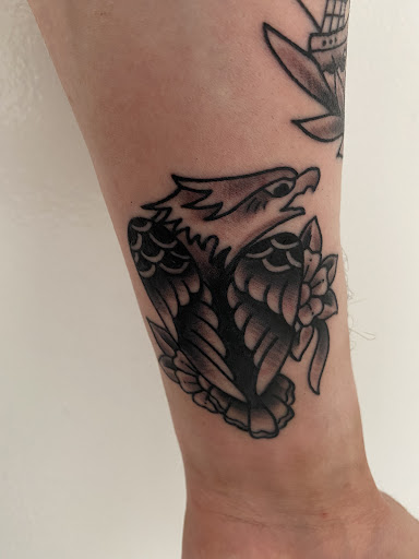 Explore family tattoo ideas for guys on arm, creative tattoo ideas in Northridge, available at Kathouse Inc. Tattoo