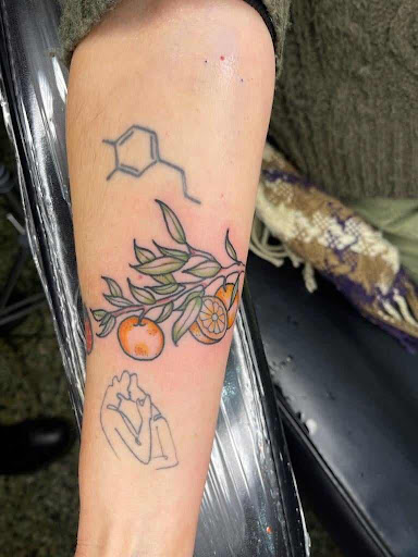 Explore dental tattoo ideas, creative tattoo ideas in Belgrade, available at The Loyal Sparrow Tattoo and Piercing