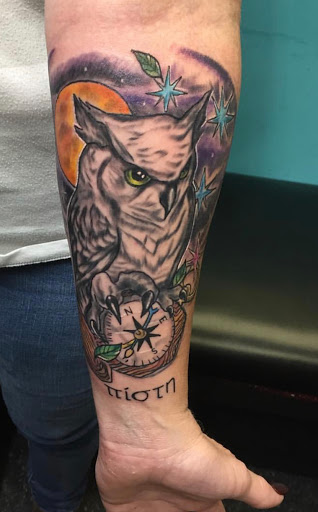 Explore daughters name tattoo ideas for dad, creative tattoo ideas in Belmont, available at The Body Art Gallery