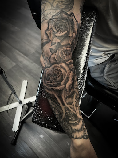 Explore pokeball tattoo ideas, creative tattoo ideas in Silver City, available at Independent Ink Tattoo