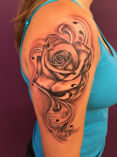 Explore ocean tattoo ideas, creative tattoo ideas in Roscoe, available at Elevated Ink Tattoo