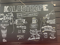 Restaurant Kalostrape à Bayonne (la carte)