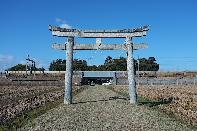 篠田神社 鳥居