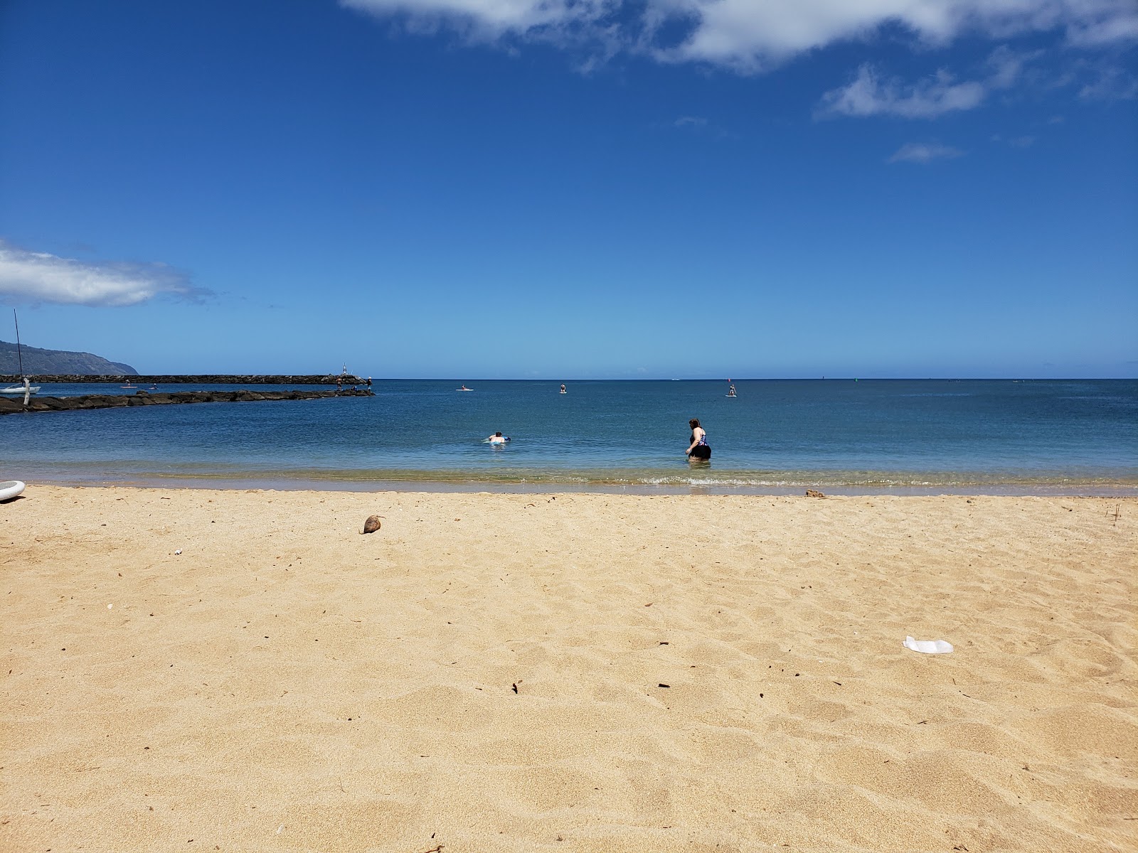 Hale'iwa Beach Park'in fotoğrafı geniş bir kıyı şeridi ile birlikte