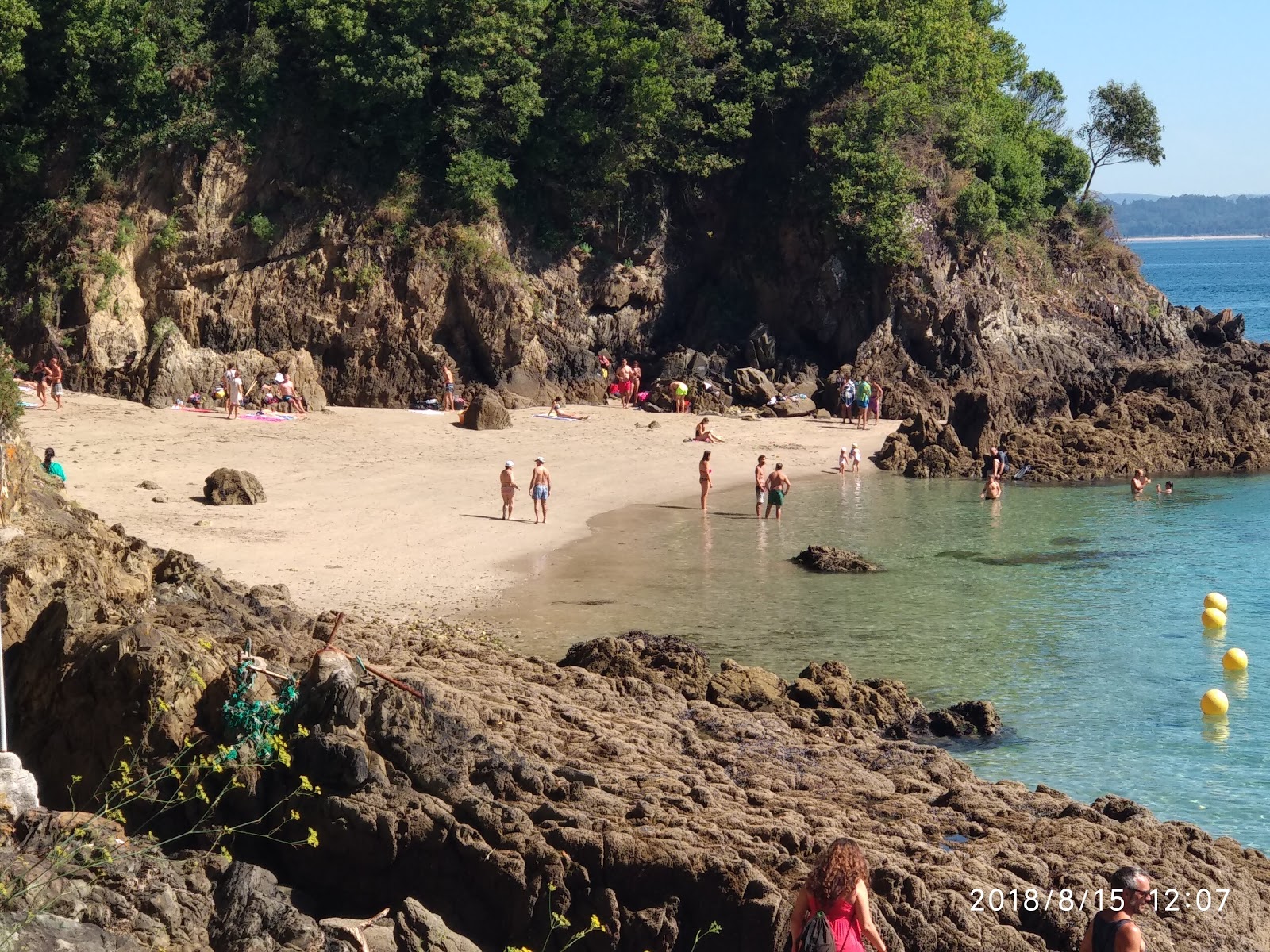 Photo de Playa de Lourido avec un rivage spacieux