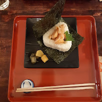 Onigiri du Restaurant servant des nouilles udon Restaurant Kunitoraya à Paris - n°5
