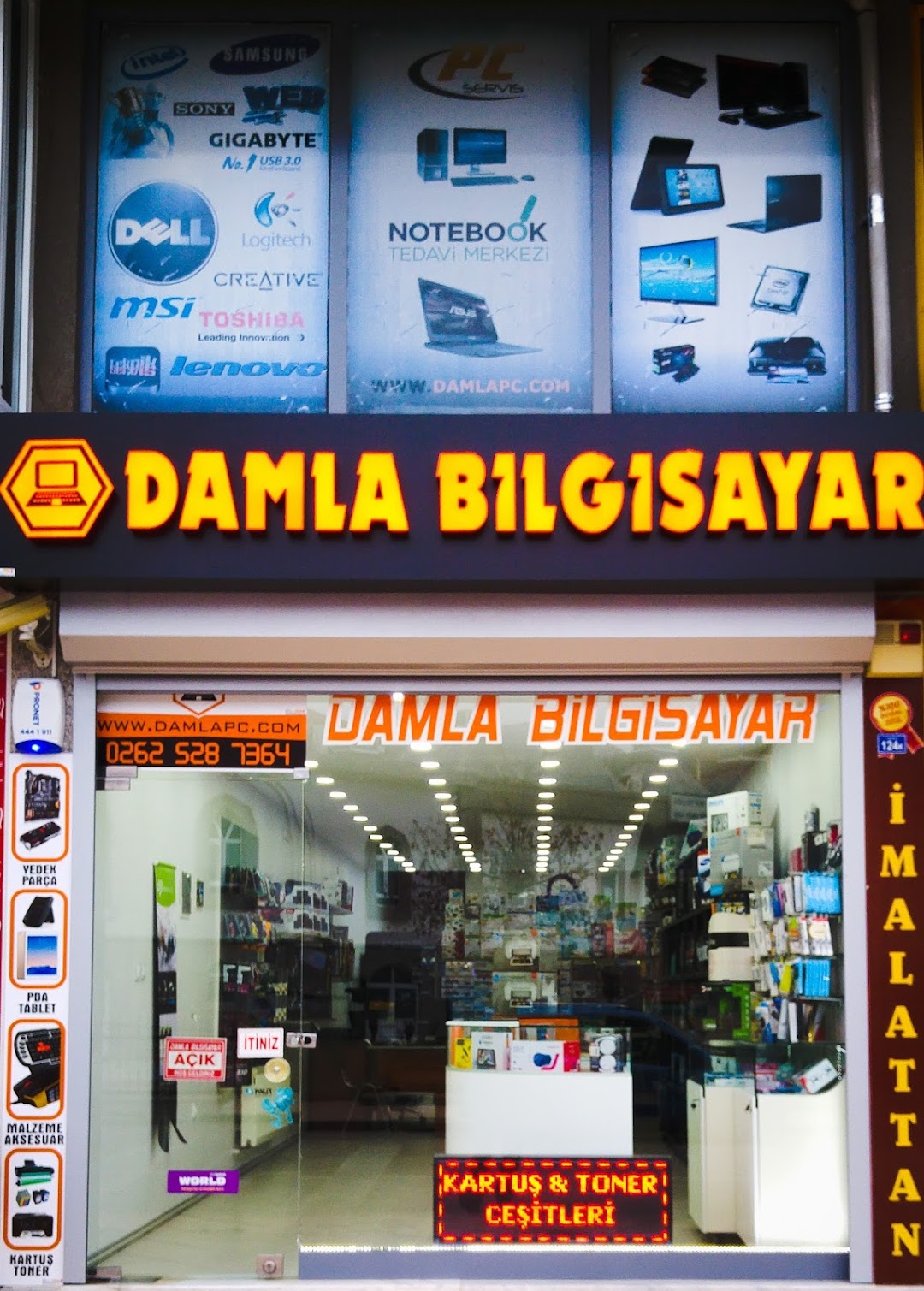 Damla Bilgisayar Bilgisayar Ve nternet Hizmetleri