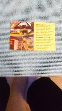 Menu du Gasthaus & Pension „Zur Waldschänke“ à Ilsenburg