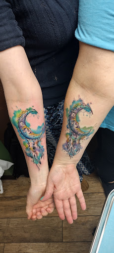 Explore karol g tattoo ideas, creative tattoo ideas in Oklahoma City, available at Mind Bender Tattoo